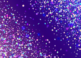 Neon Glitter. Bokeh Confetti. Cristal Sparkles. Blur Realistic Serpentine. Shiny Burst. Webpunk Foil. Purple Disco Texture. Luxury Art. Violet Neon Glitter