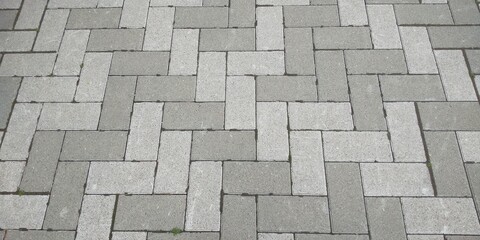 Obraz premium stone block paving