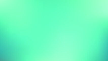 Light Mint Green Color Gradient Defocused Blurred Motion Abstract Background Vector Illustration, Widescreen, Horizontal