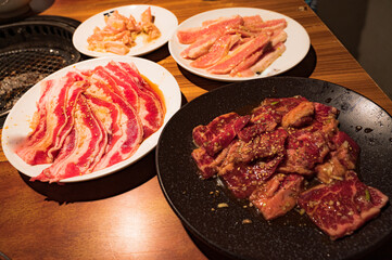 焼肉盛り合わせ