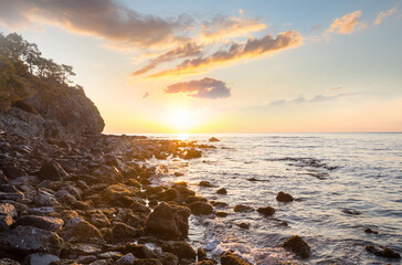 Obraz premium Sea sunset