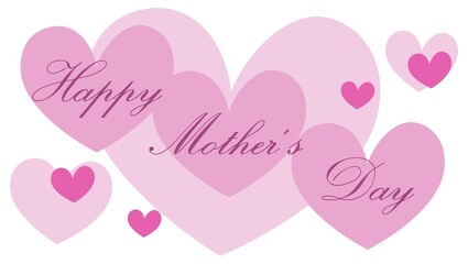 Happy mother's day, mom, mommy, sweetheart, mother's day, pink background, gift for mom