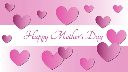 Happy mother's day, mom, mommy, sweetheart, mother's day, pink background, gift for mom