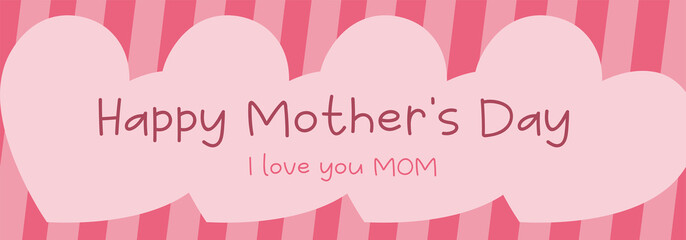 Happy mother's day, mom, mommy, sweetheart, mother's day, pink background, gift for mom