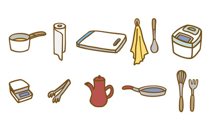 キッチングッズ（カラフル）