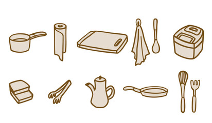 キッチングッズ（シンプル）