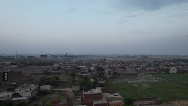 Gorgeous Aerial Views of Kala Shah Kako, Ravi Ryan and SA Gardens Housing Society Punjab Pakistan