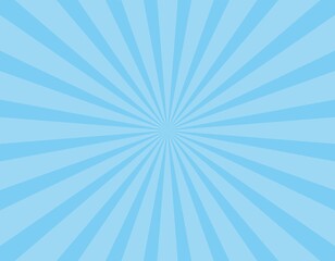 集中線　余白　スペース　青色　水色