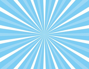 集中線　余白　スペース　青色　水色