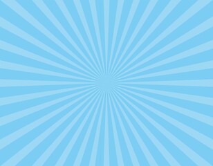 集中線　余白　スペース　青色　水色