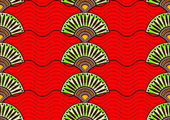 Fototapeta premium Africa, Abstract Seamless Pattern, textile art, image and background, fashion artwork for print, vector file eps10.