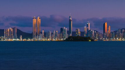 Obraz premium city skyline