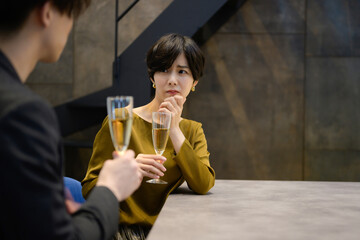 ありえないことを言われた女性
