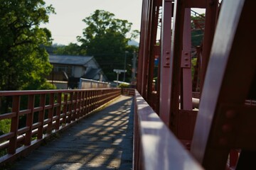 Red bridge