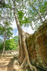 Fototapeta na wymiar Cambodia is a country located in the southern portion of the Indochinese Peninsula in Southeast Asia. It is 181,035 square kilometers (69,898 square miles) in area