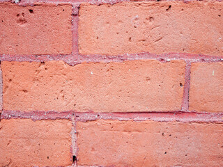 red brick wall