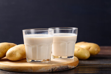 Potato milk, Alternative milk from plant, Vegan food