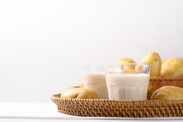 Potato milk, Alternative milk from plant, Vegan food