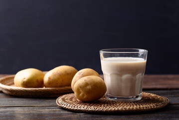 Potato milk, Alternative milk from plant, Vegan food