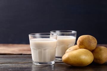 Potato milk, Alternative milk from plant, Vegan food