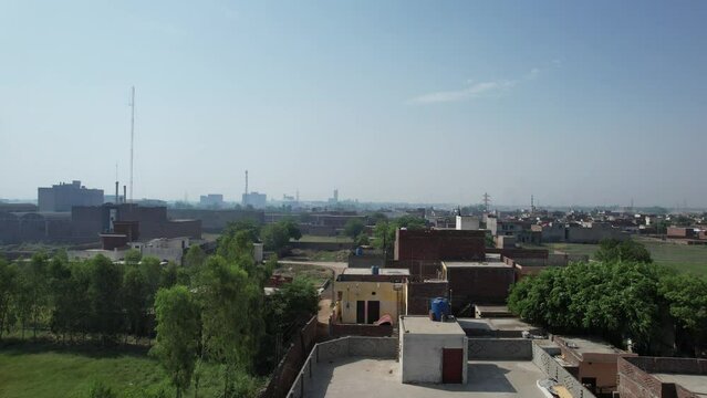 Gorgeous Aerial Views of Kala Shah Kako, Ravi Ryan and SA Gardens Housing Society Punjab Pakistan