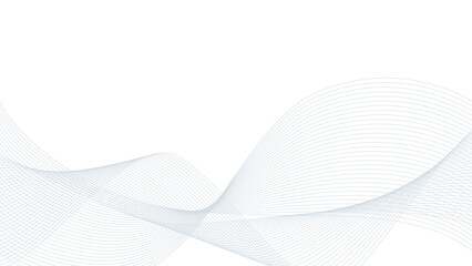 Abstract  gray curved wavy background.