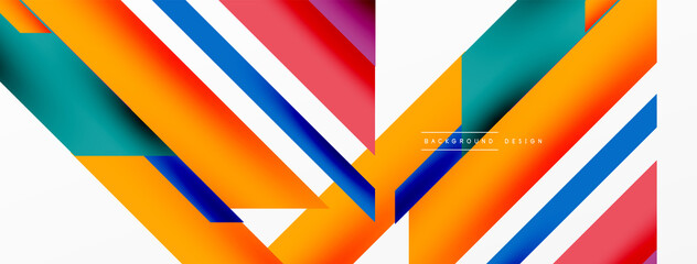 Dynamic lines background. Wallpaper for concept of AI technology, blockchain, communication, 5G, science, business and technology