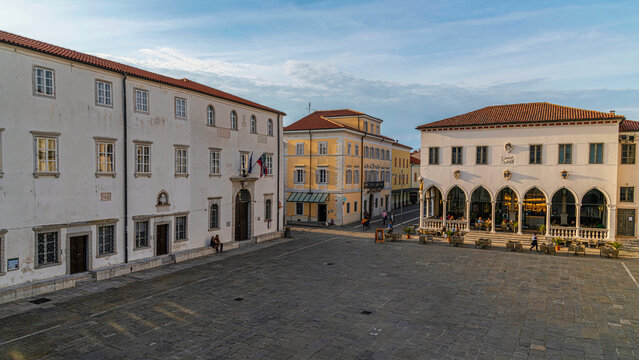 Loza palace in old town of Koper in Slovenia