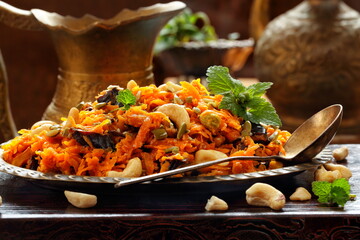 Carrot hutch. Indian kitchen