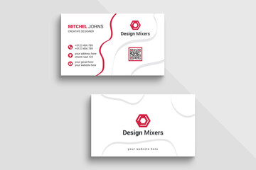 Simple And Minimal Business card design