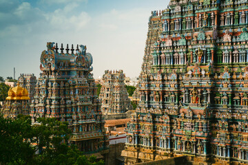  Madurai, Meenakshi Temple, Tamil Nadu, India