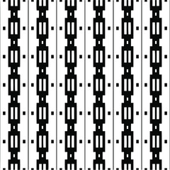 Fototapeta na wymiar Vector seamless pattern.Simple stylish abstract geometric background. Monochrome image. Black and white color. Design for decor, prints, textile.Design element for prints. 