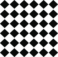 Vector seamless pattern.Simple stylish abstract geometric background. Monochrome image. Black and white color. Design for decor, prints, textile.Design element for prints. 