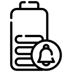 BATTERY line icon,linear,outline,graphic,illustration