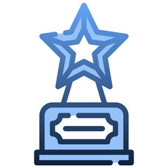 TROPHY Gradient icon,linear,outline,graphic,illustration