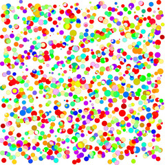Fototapeta na wymiar colorful confetti background