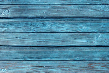 The old blue wood texture with natural patterns.