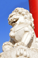 Obraz premium Carved stone statues