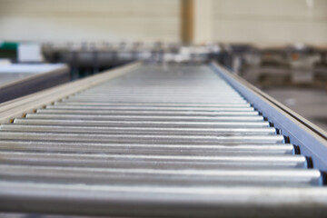 conveyor belt, bench, airport, warehouse hall, transport hall, airport check-in, zoom 