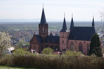 Fototapeta premium Katharinenkirche in Oppenheim