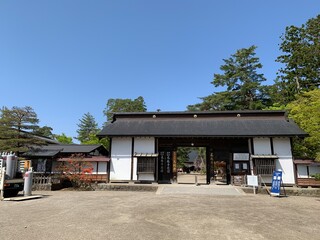 Naklejka premium 平泉の毛越寺