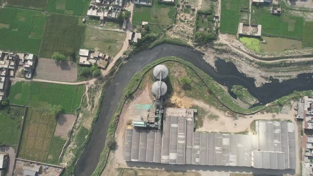 Gorgeous Aerial Views of Kala Shah Kako, Ravi Ryan and SA Gardens Housing Society Punjab Pakistan
