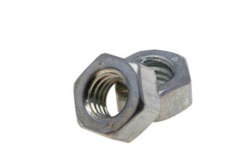 metal nut isolated