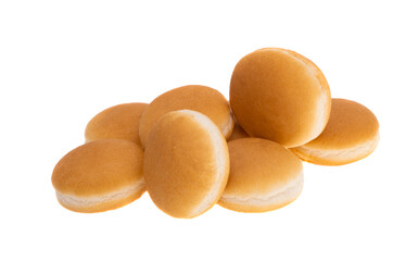 cheeseburger bun isolated