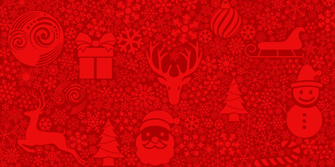 Celebration Background for Merry Christmas and New Year