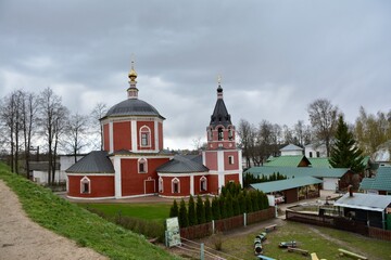 Fototapeta na wymiar old church in the village