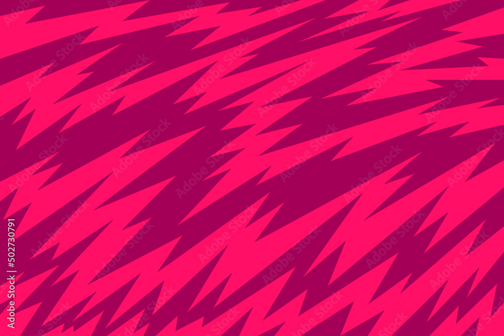 Poster minimalist background with gradient jagged zigzag pattern
