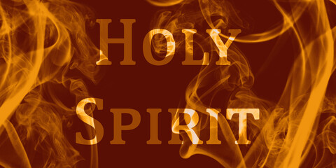 Napis "Holy Spirit".
