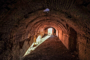 An old and abandoned ceramic factory in the town of Agost, Alicante, Spain