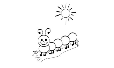 Children Book Cover Illustration For Print. Use as poster, card, flyer or T Shirt